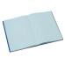 Aqua Blue Tinted Pages