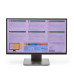 24" Widescreen Monitor Overlay - Purple