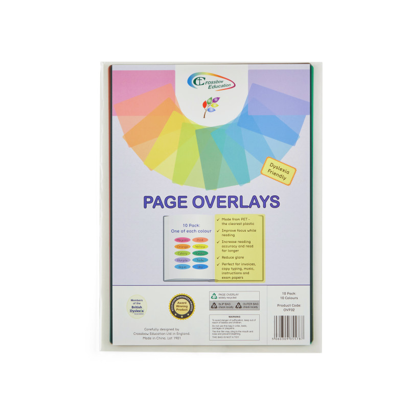 Coloured Page Overlays 