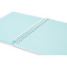 Aqua Blue Notebook