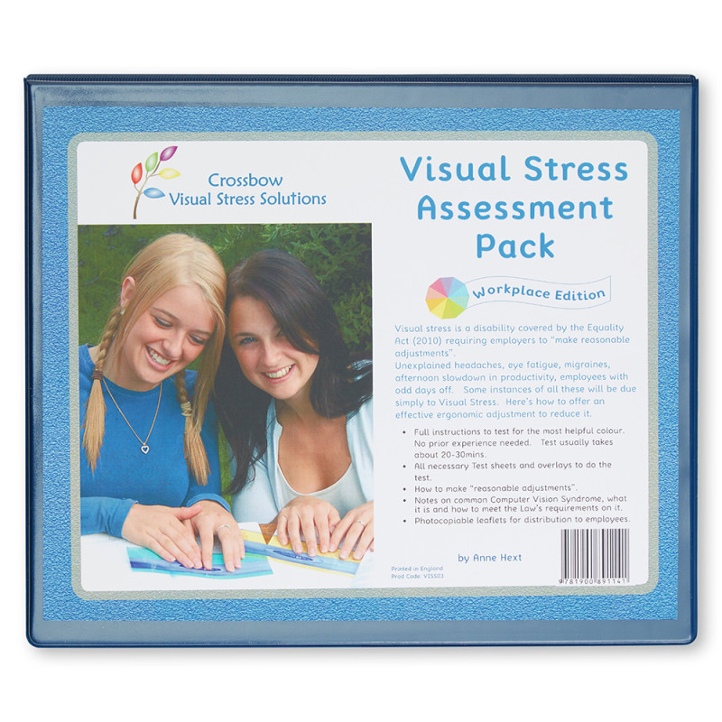 Visual Stress Assessment Pack - Work Place Edition